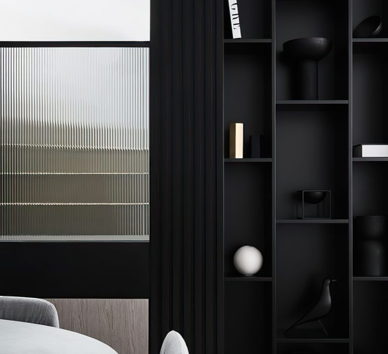 Custom Partition Designs in Melbourne | Boolala Joinery Custom partition design with timber and glass by Boolala in Melbourne